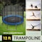 Serenelife 12Ft Trampoline With Outer Safety Net SLTRA12BL - alternate 5